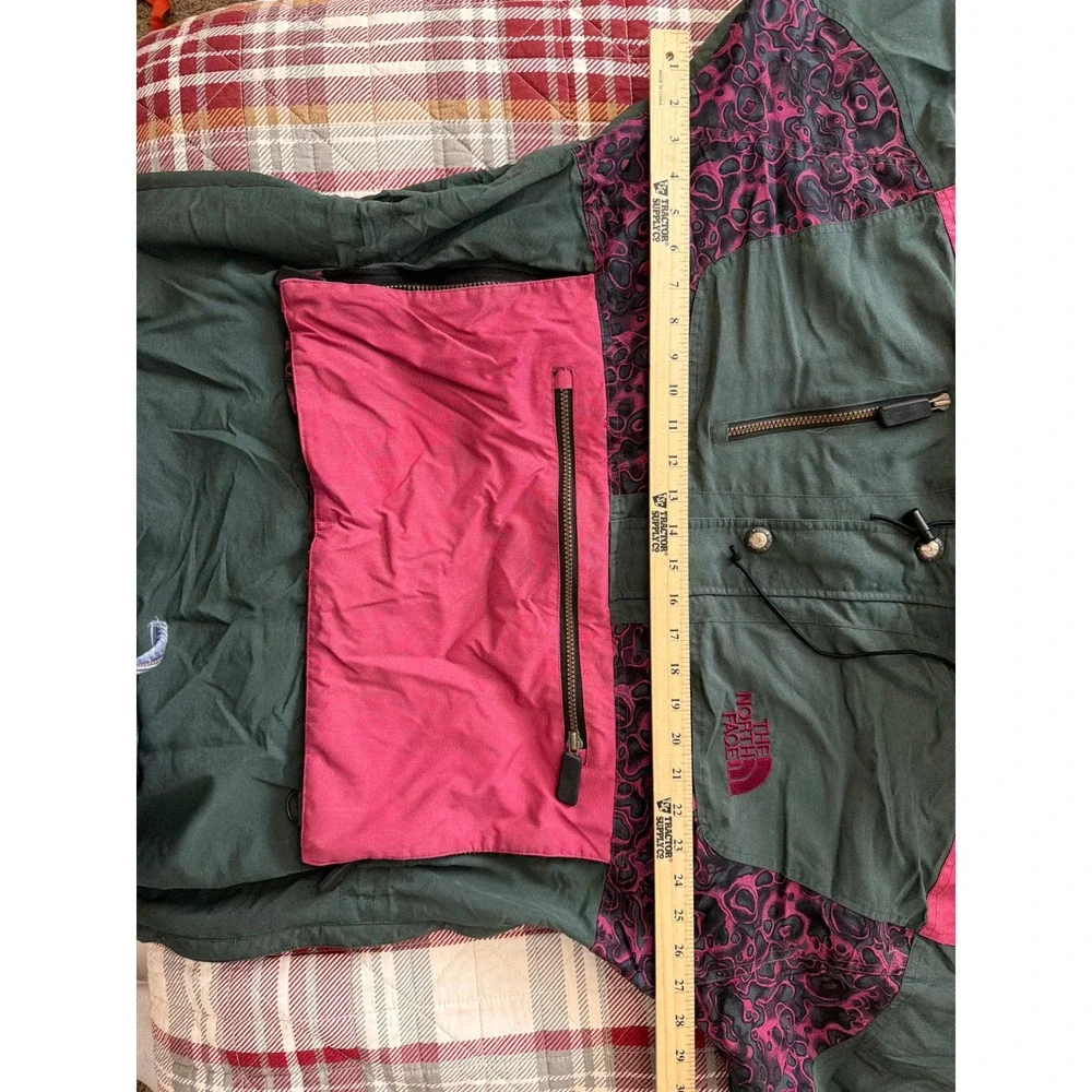 The North Face Rage Vintage 90s Anorak Jacket Rare Color Block Unisex Parka
